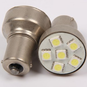 car turn lights 6smd 5050 turn signal light s25 1156 p21w