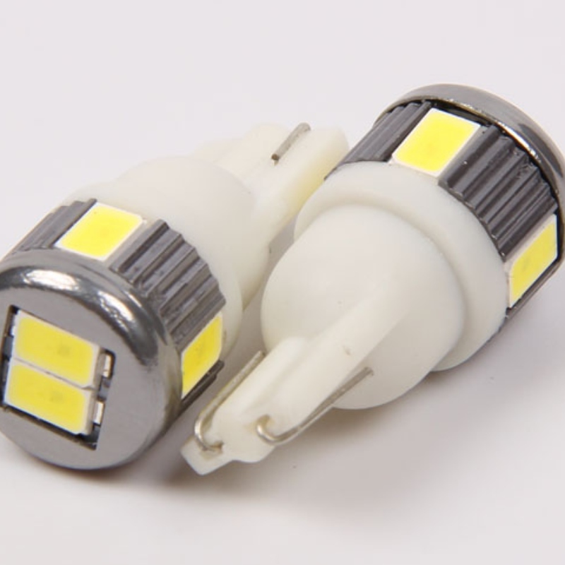 T10 wedge W5W 168 194 6SMD 10SMD 5730 auto led replacement bulbs