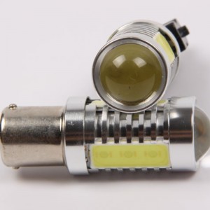 car turn lights 6w cob with lens car back up and turn signal light s25 1156 3156