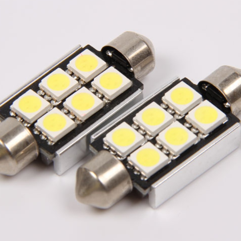 5050 6smd canbus error free 36mm auto car led festoon light led interior light