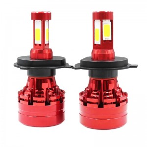 40W 6000LM super bright car COB H4 canbus led headlight bulbs H4 led headlights car led fog light